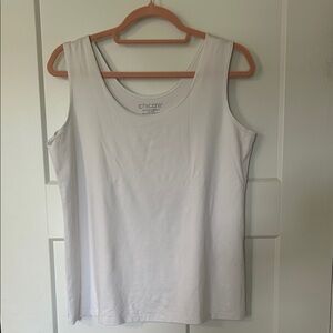 Chico's Classic White Tank Top
